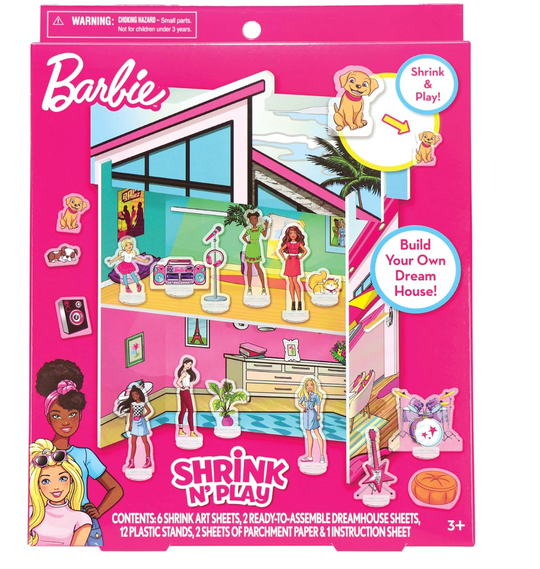 Barbie Dreamhouse Shrinky Dinks