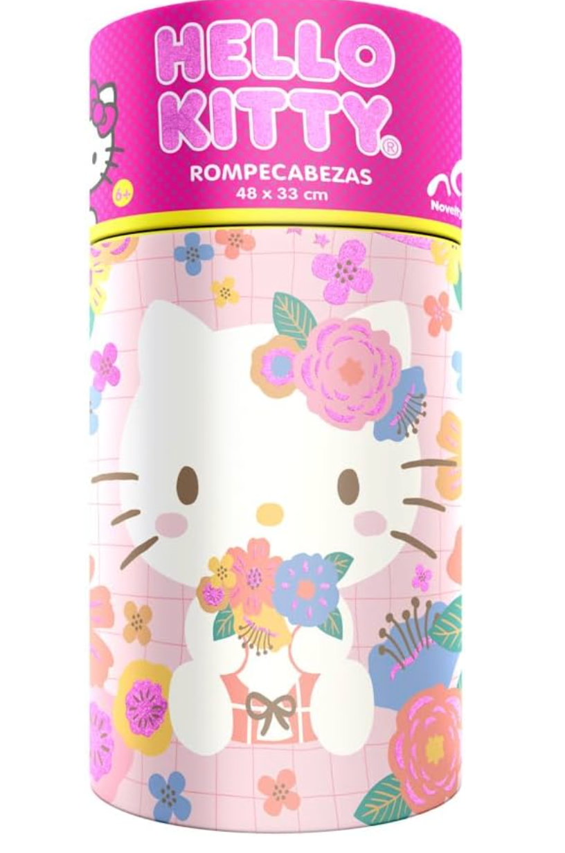 Corp Rompecabezas Infantil Kitty Cilindro