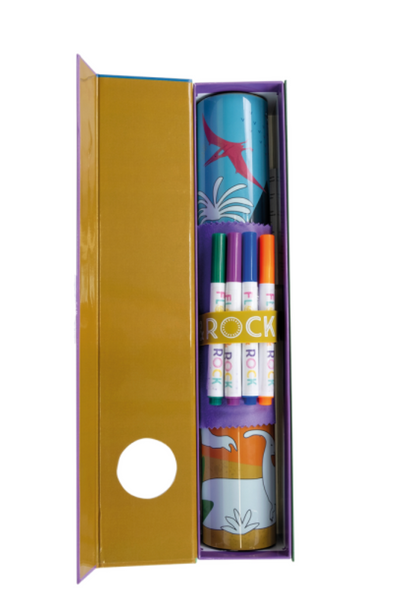 Tapete Reutilizable para Colorear – Dinosaurios