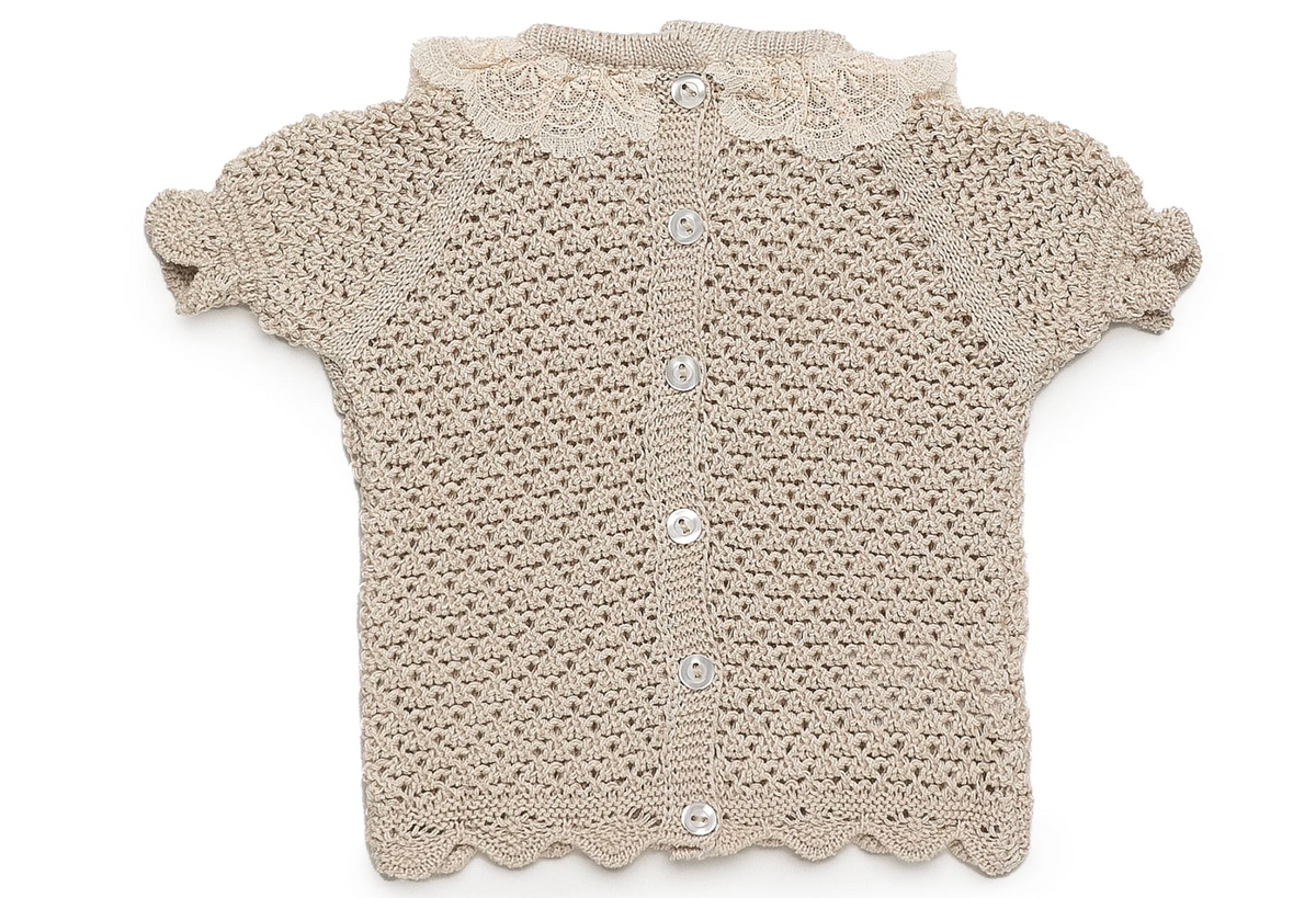 Conjunto Juliana de jersey calado y braguita con koalas - foto 5