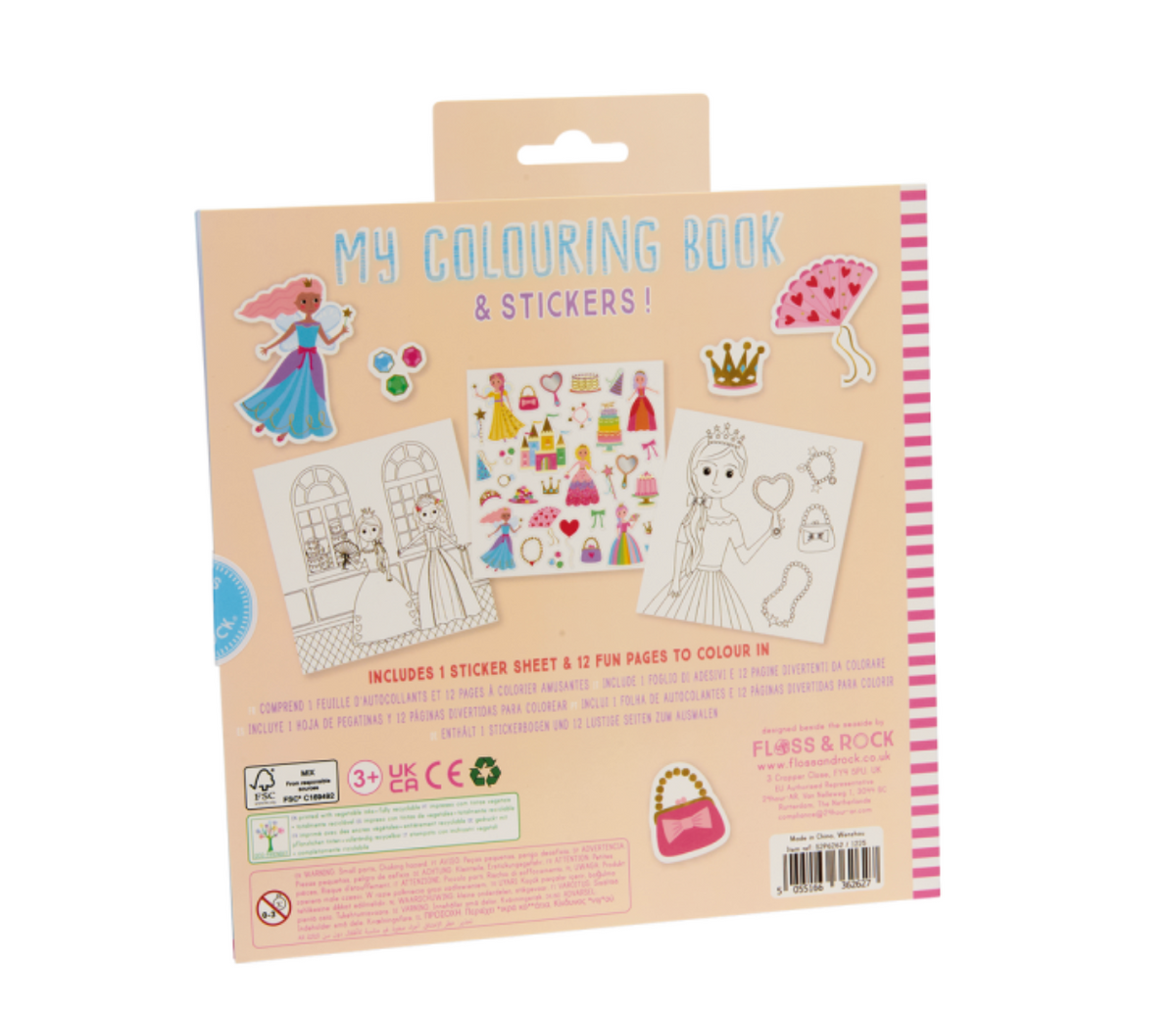 Scribble Sniffs My Colouring Book – Princesa