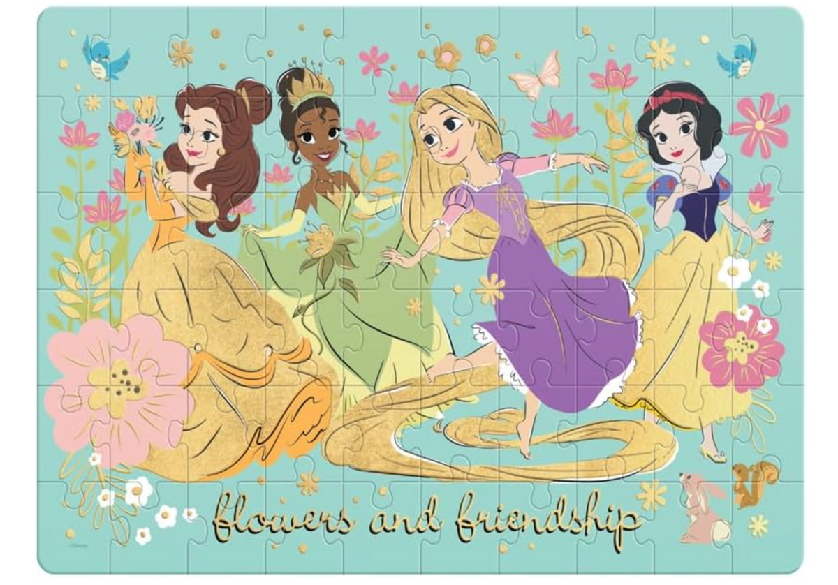 Rompecabezas Infantil Princesas Cilindro