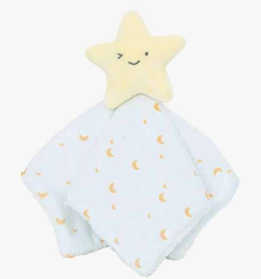 Manta de peluche con forma de estrella para bebé