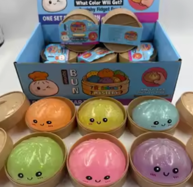 Squishy dumpling chico que brilla en la oscuridad