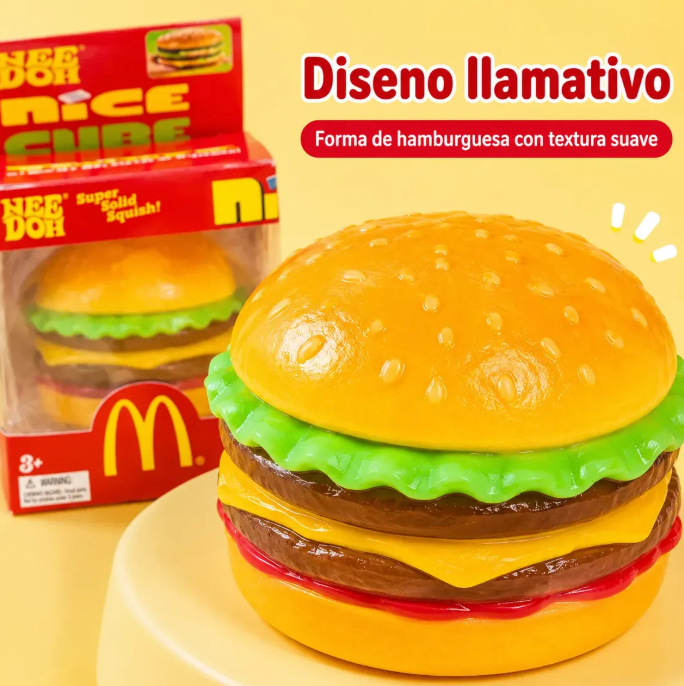 Hamburguesa McDonald's Squishy
