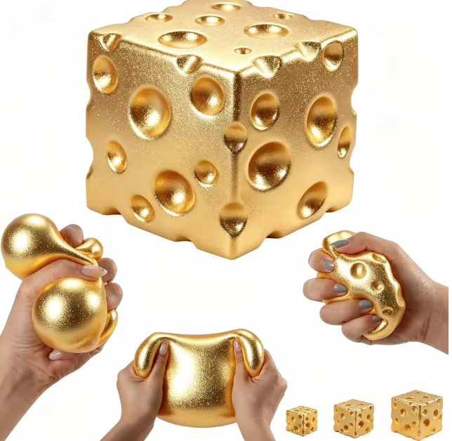 Squishi Queso Jumbo Dorado