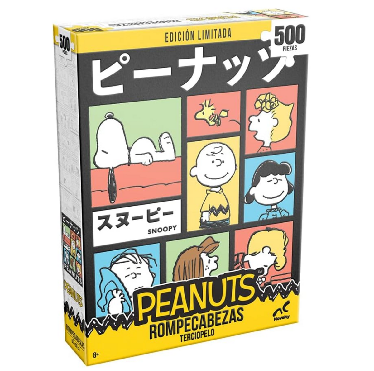 Rompecabezas Edición Limitada Snoopy Aterciopelado 500 Piezas