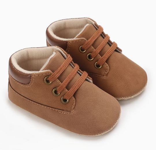 Zapatillas de Caminar para Bebé Niño - Marrón
