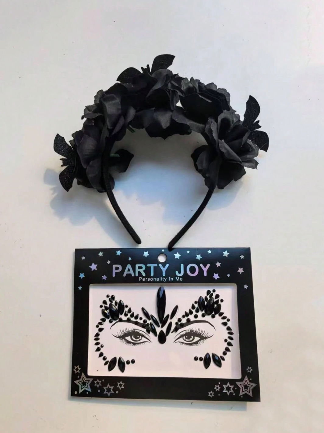 Set de 2 Diademas de Halloween Negras