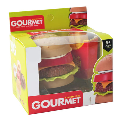 Set Hamburguesa con Papas Gourmet Kitchen Toys