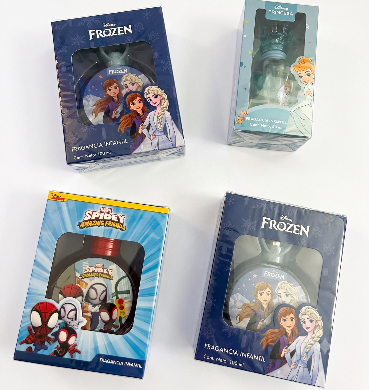 Perfume infantil Disney y Marvel