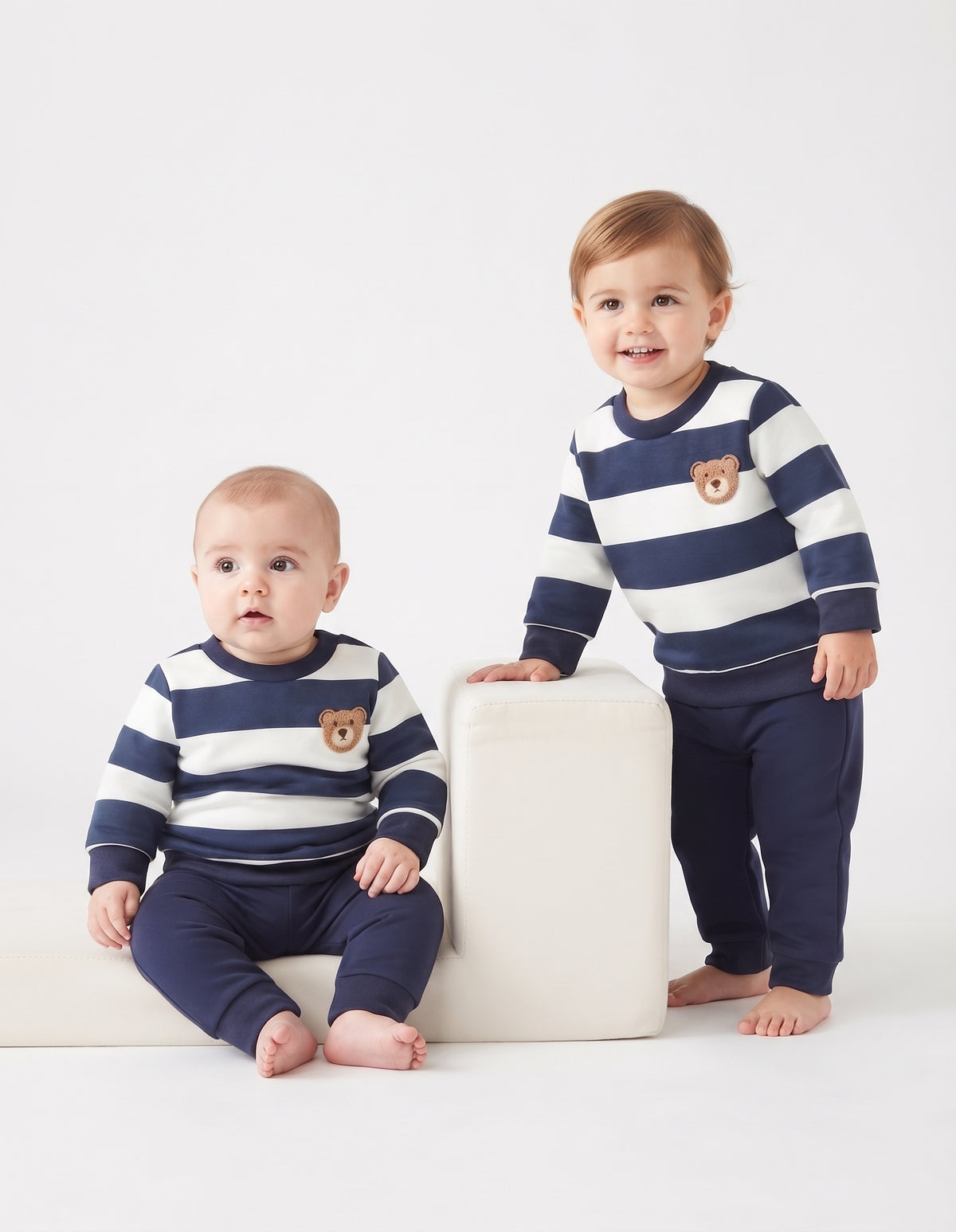 Conjunto Sudadera  Oso Marino