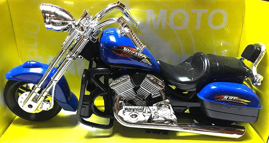 Moto Wizard Azul