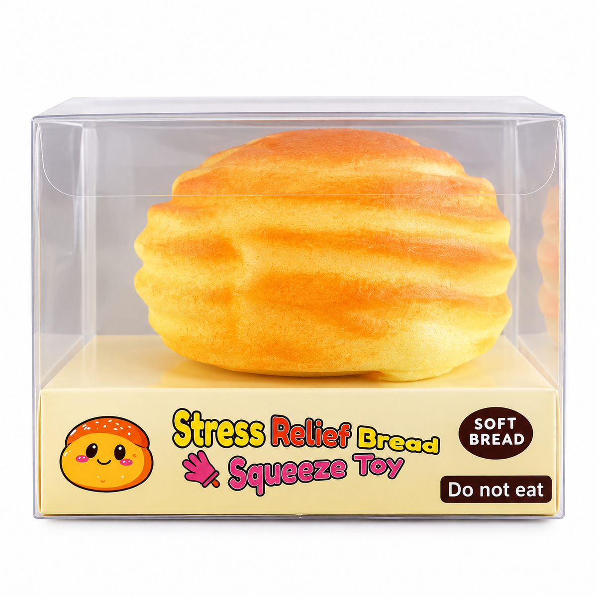 Squishy pan antiestrés soft bread
