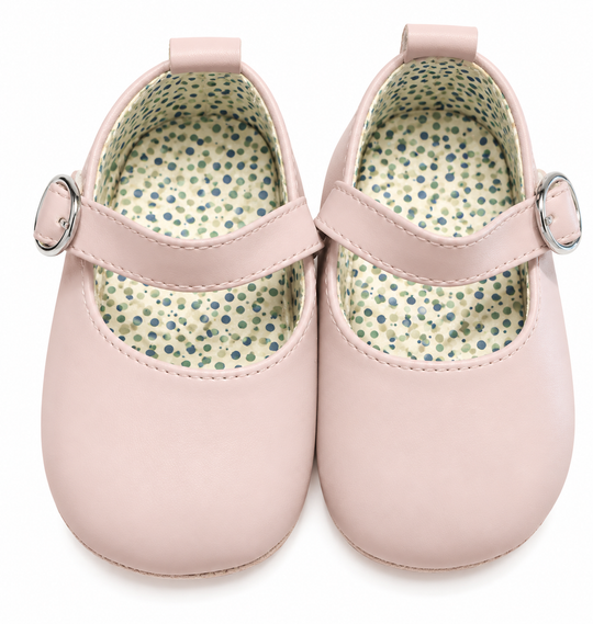 Zapato Merceditas Rosa Palo