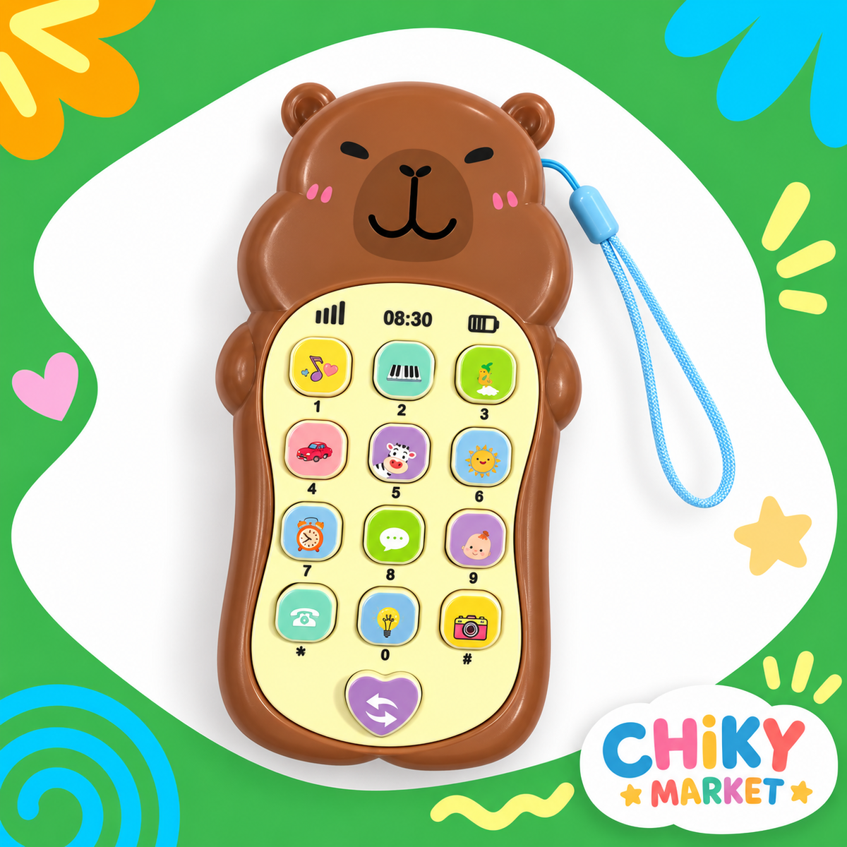 Celular Interactivo Capibara CHIKY MARKET