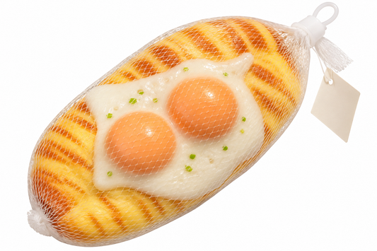 Pan Suave con Huevo Estrellado Squishy