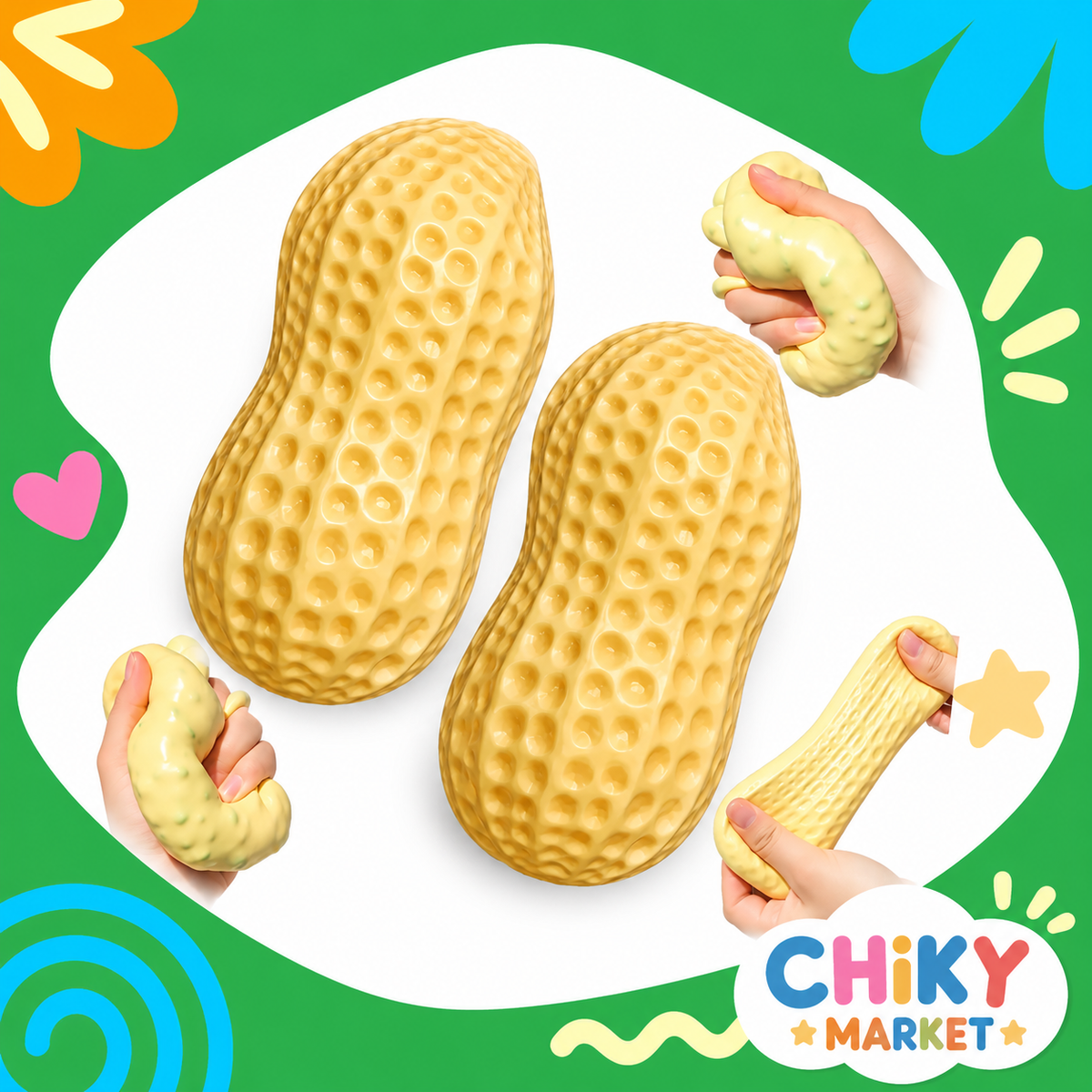 Squishi Cacahuate CHIKY MARKET