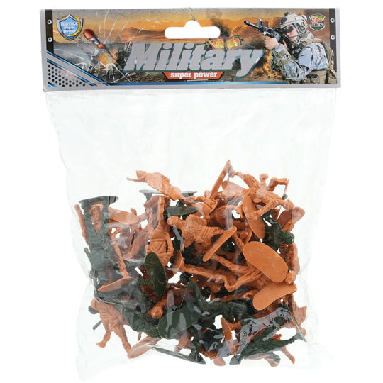Set de Soldados Militares en Bolsa
