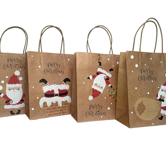 Bolsa de Regalo Chimenea de Santa