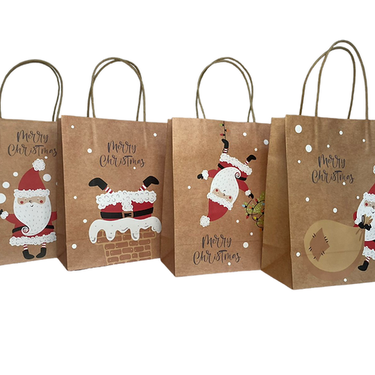 Bolsa de Regalo Chimenea de Santa