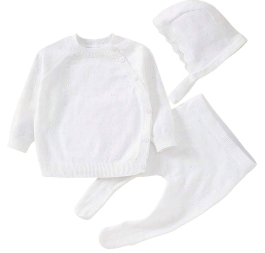 Conjunto Dulce Miel Blanco