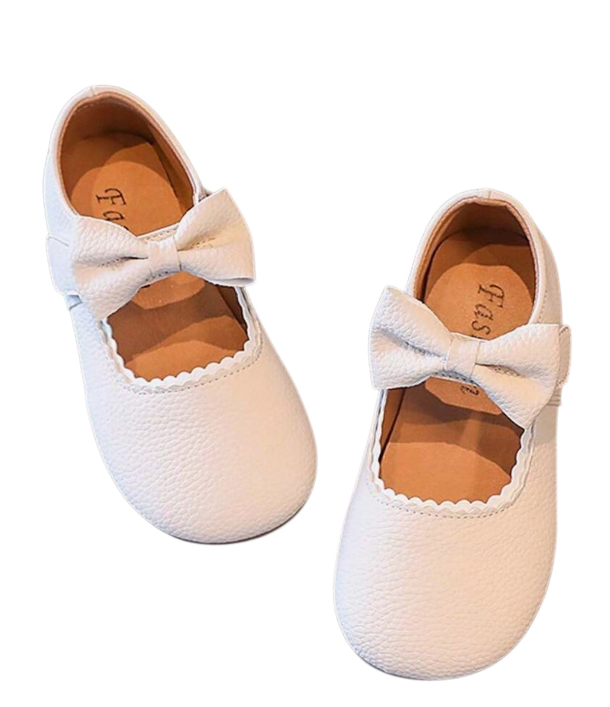 Zapato Pikolina tipo Mary Jane beige para bebé y niña