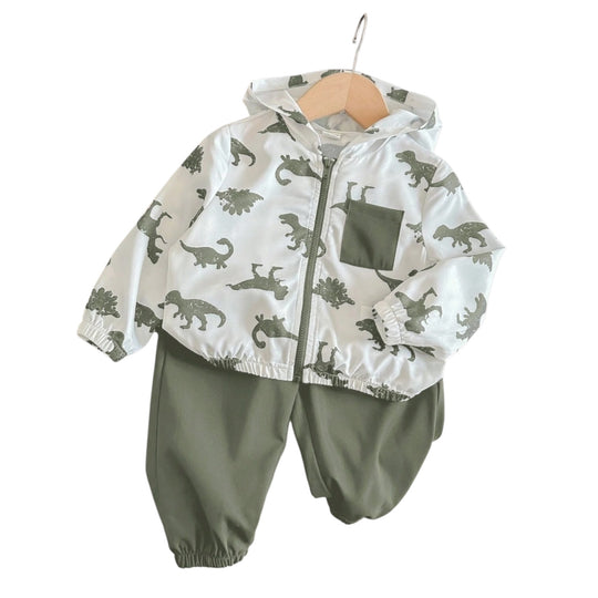 Conjunto Dinos Verde