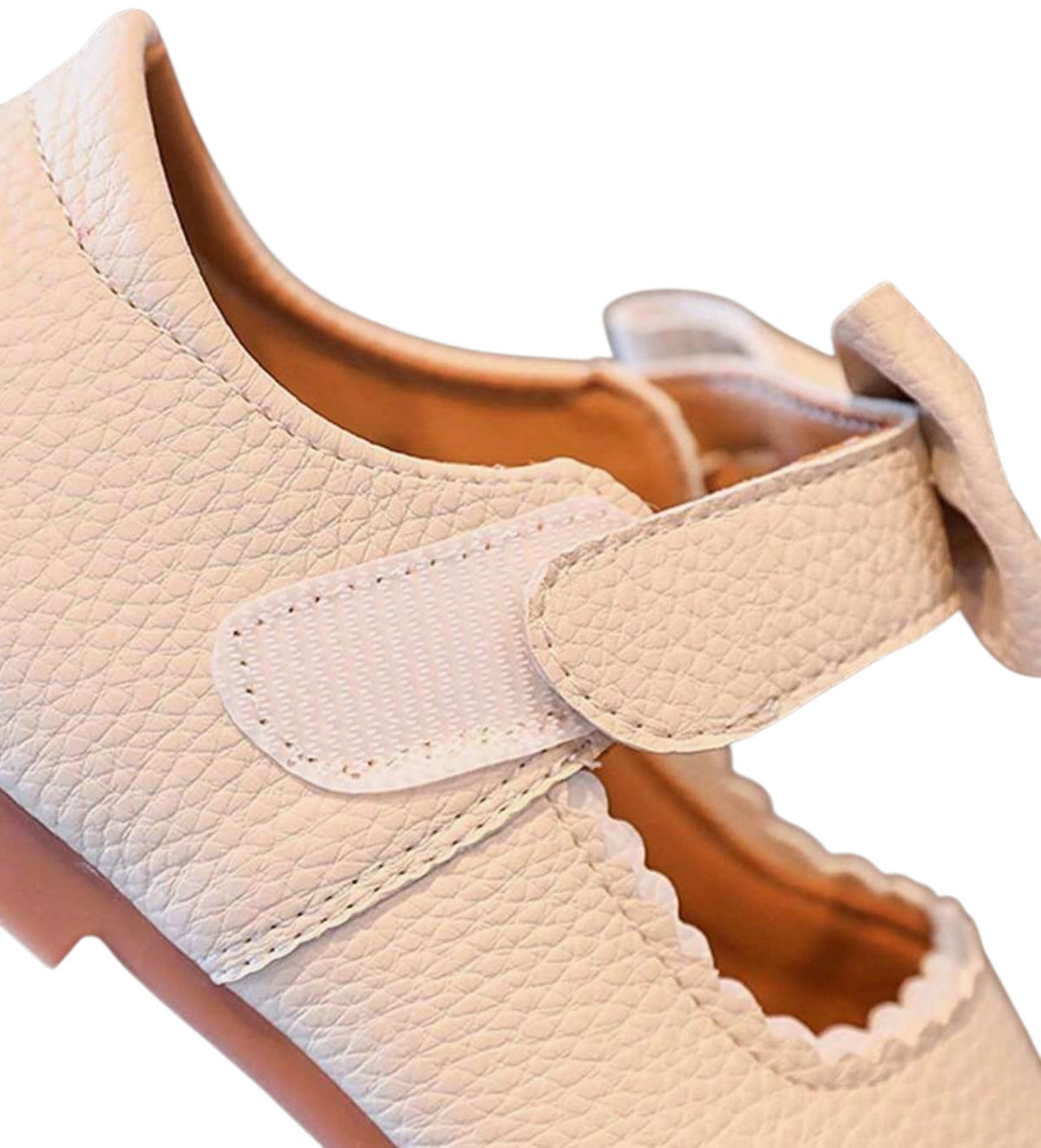 Zapato Pikolina tipo Mary Jane beige para bebé y niña - foto 2