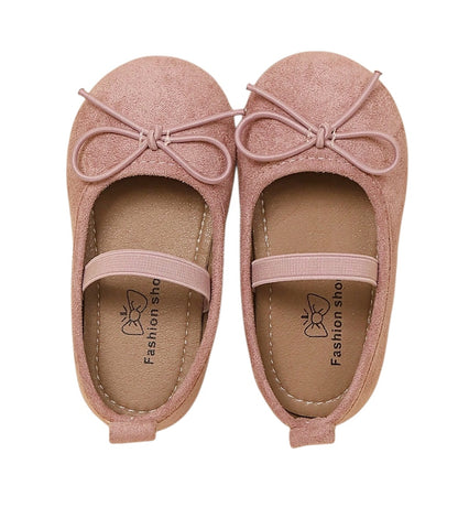 Zapato Ballerinas Rosa Gamuza