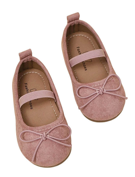 Zapato Ballerinas Rosa Gamuza
