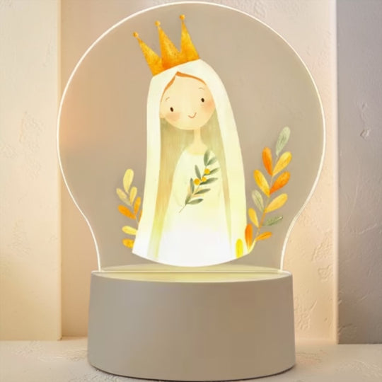 Virgen Luz Led