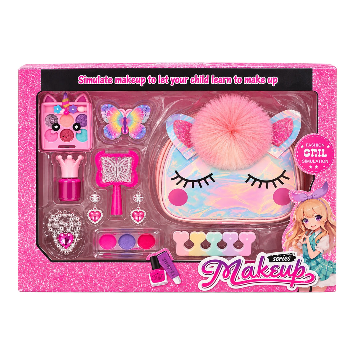 Maquillaje en Bolsa Unicornio