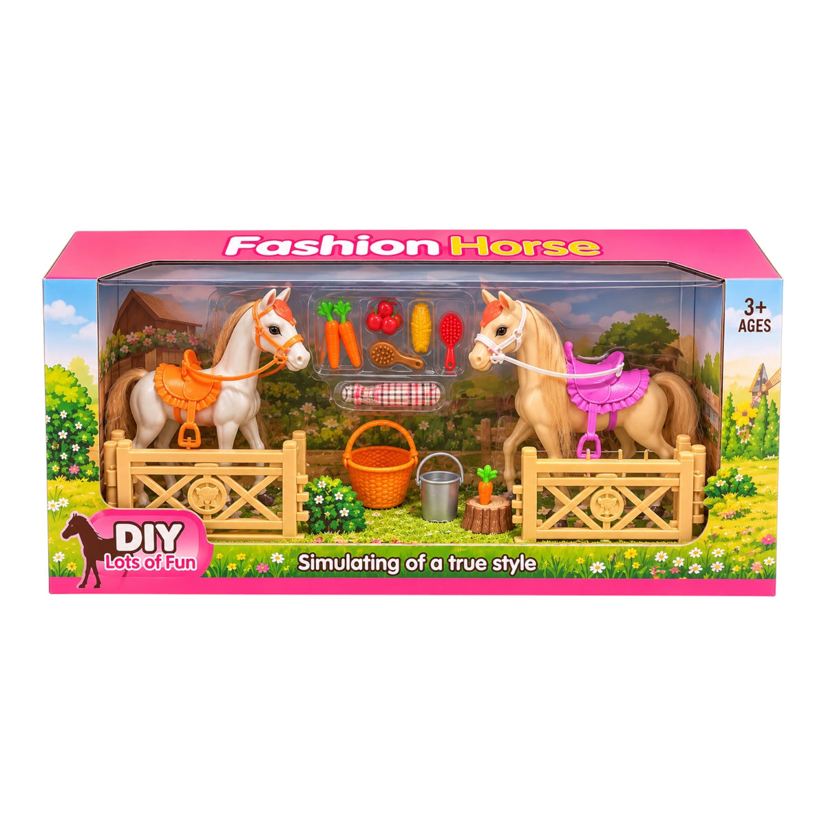 Caballo con Pony Fashion
